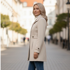 Evelyn™ - Half-Length Wool Coat