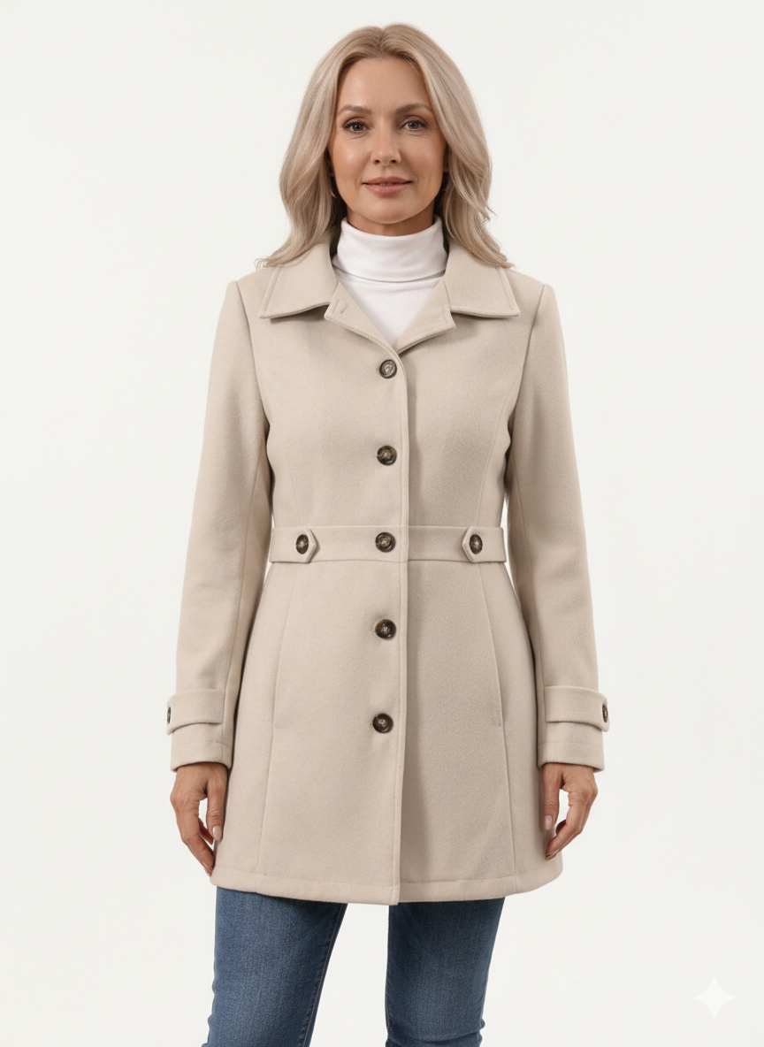 Evelyn™ - Half-Length Wool Coat