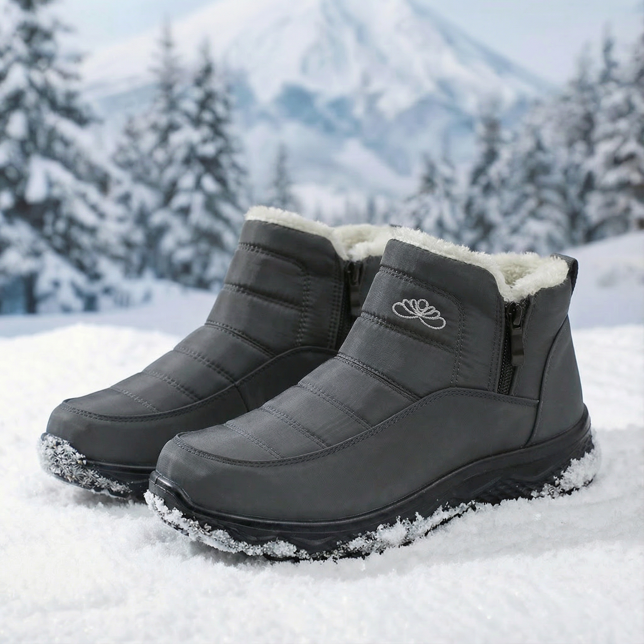 Chantal™ | Fleece Comfort Boots Low